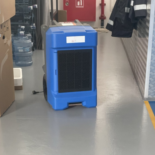 Suitable commercial dehumidifier for water damage restoration