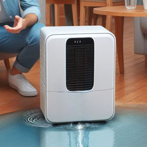 dehumidifier leaking water from bottom